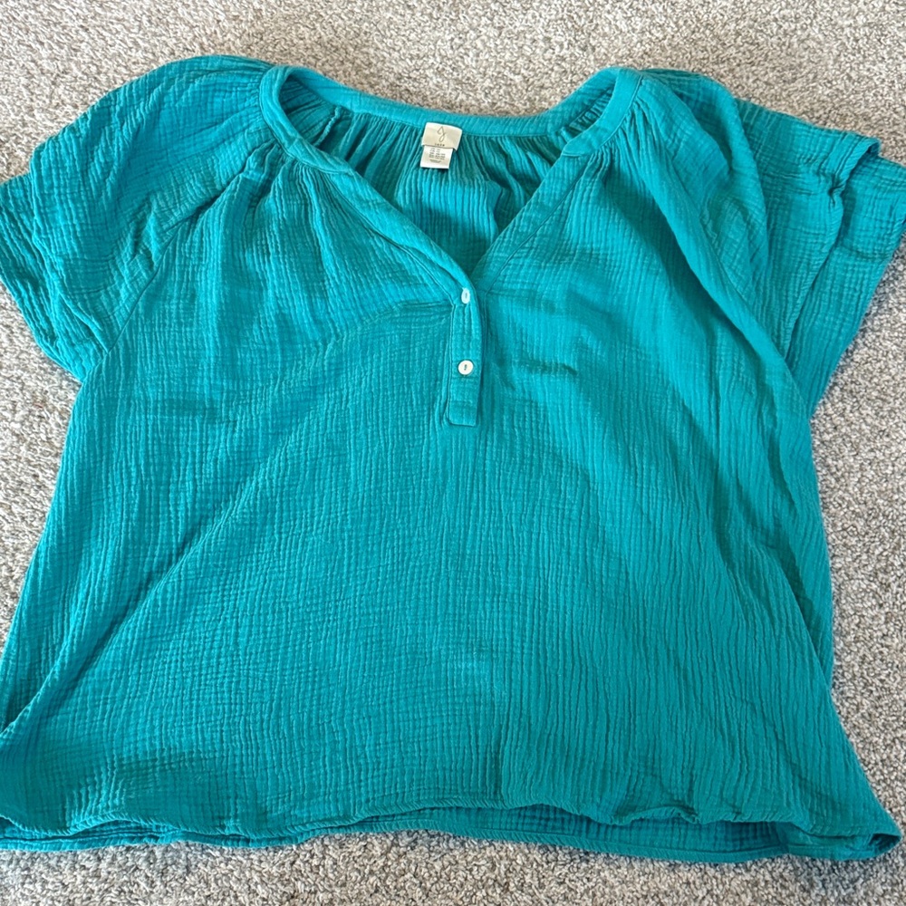 Joie Turquoise Blouse